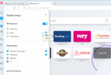 Opera R2020首次推出了新的工作区功能