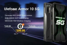 全球首款5G坚固型手机Ulefone Armor 10 5G获得了热销