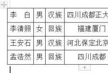 教你Word技巧怎样批量将文本转化为表格