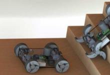 研究人员设计了轮子可以变成腿的机器人