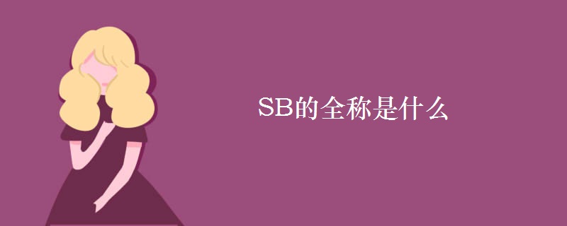 SB的全称是什么