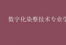 教育资讯：数字化染整技术专业学什么