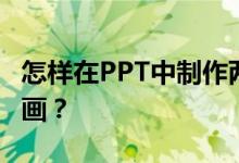 怎样在PPT中制作两只小虫绕长方形框爬行动画？