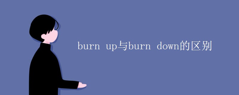 burn up与burn down的区别