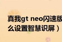 真我gt neo闪速版和neo2（真我gtneo2怎么设置智慧识屏）