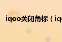 iqoo关闭角标（iqoo8pro怎么消除角标）