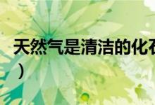 天然气是清洁的化石燃料（最清洁的化石燃料）