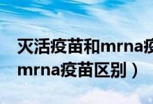 灭活疫苗和mrna疫苗的优缺点（灭活疫苗和mrna疫苗区别）