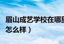 眉山成艺学校在哪里（眉山艺术学校宿舍条件怎么样）