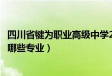 四川省犍为职业高级中学2021（四川省犍为职业高级中学有哪些专业）