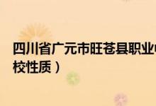 四川省广元市旺苍县职业中学新闻（四川省旺苍职业中学学校性质）