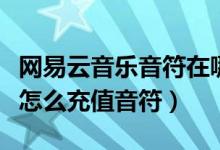 网易云音乐音符在哪里充值便宜（网易云音乐怎么充值音符）