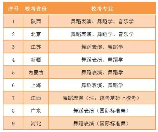 四川工商学院2022年艺术类招生专业校考省份及专业