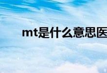 mt是什么意思医学（mt是什么意思）