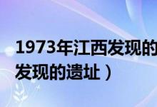 1973年江西发现的遗址是什么（1973年江西发现的遗址）