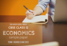 MCQ格式的CBSE12类经济学样本论文