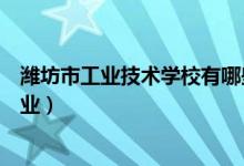 潍坊市工业技术学校有哪些专业（潍坊市工业学校有哪些专业）