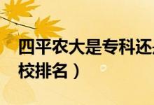 四平农大是专科还是技校（2022四平十大技校排名）