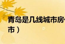 青岛是几线城市房价2020年（青岛是几线城市）