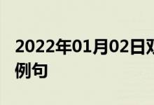 2022年01月02日双语整理：不重要之人双语例句