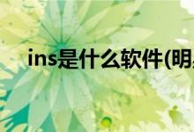 ins是什么软件(明星用的ins是什么软件)