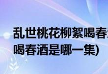 乱世桃花柳絮喝春酒是第几集(乱世桃花柳絮喝春酒是哪一集)