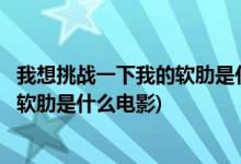 我想挑战一下我的软肋是什么电影(范德彪我想挑战一下我的软肋是什么电影)