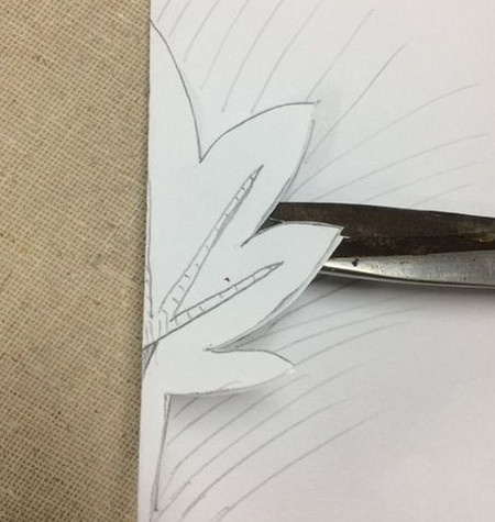 剪纸枫叶怎么剪图解