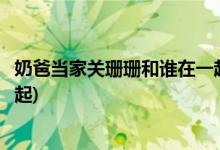 奶爸当家关珊珊和谁在一起了(奶爸当家关珊珊最后和谁在一起)