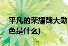 平凡的荣耀魏大勋角色(平凡的荣耀魏大勋角色是什么)