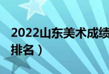 2022山东美术成绩排名（2022山东顶尖高中排名）