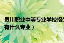 灵川职业中等专业学校招生（2022灵川县职业中等专业学校有什么专业）