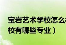 宝岩艺术学校怎么样（2022沈阳宝岩艺术学校有哪些专业）