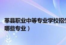 莘县职业中等专业学校招生（2022莘县职业中等专业学校有哪些专业）