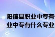 阳信县职业中专有什么专业（2022阳信县职业中专有什么专业）