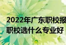 2022年广东职校报什么专业好（2022女生读职校选什么专业好）