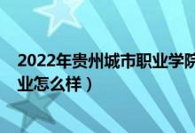 2022年贵州城市职业学院收费（2022年贵州省建设学校就业怎么样）