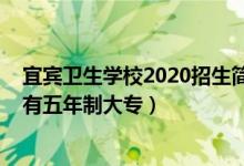 宜宾卫生学校2020招生简章（2022四川宜宾卫生学校有没有五年制大专）