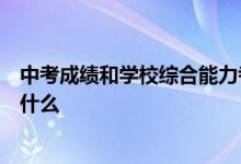 中考成绩和学校综合能力考核成绩七三开这两项变化意味着什么