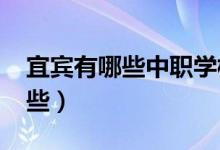 宜宾有哪些中职学校（2022年宜宾中专有哪些）