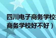 四川电子商务学校排名（2022年四川省电子商务学校好不好）