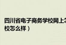 四川省电子商务学校网上怎么报名（2022四川省电子商务学校怎么样）