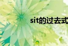 sit的过去式（sit的过去式）