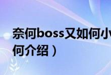 奈何boss又如何小说叫什么（奈何boss又如何介绍）