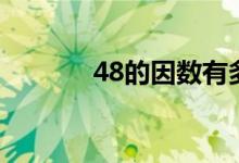 48的因数有多少（48的因数）