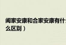 阖家安康和合家安康有什么不同（阖家安康和合家安康有什么区别）