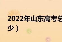 2022年山东高考总分及各科分数（分值是多少）