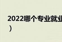 2022哪个专业就业前景好（学什么好找工作）