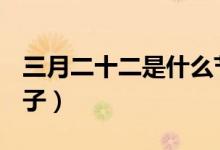 三月二十二是什么节日（3月22日属于什么日子）