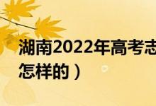 湖南2022年高考志愿填报时间（填报流程是怎样的）